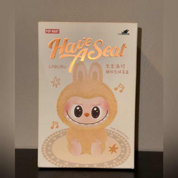 POP MART Labubu HAS(Have A Seat)Blind Unopened NIB - Picture 1 of 6